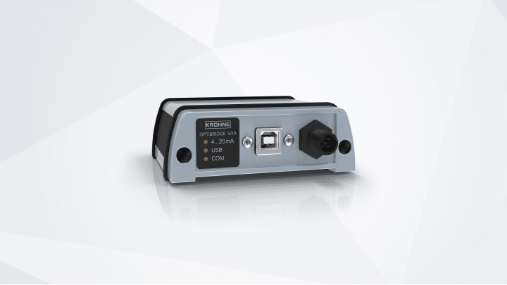 A collection of interface cables for process analytics from KROHNE