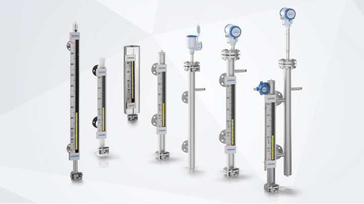 Level indicators & bypass chambers Level indicators & bypass chambers
