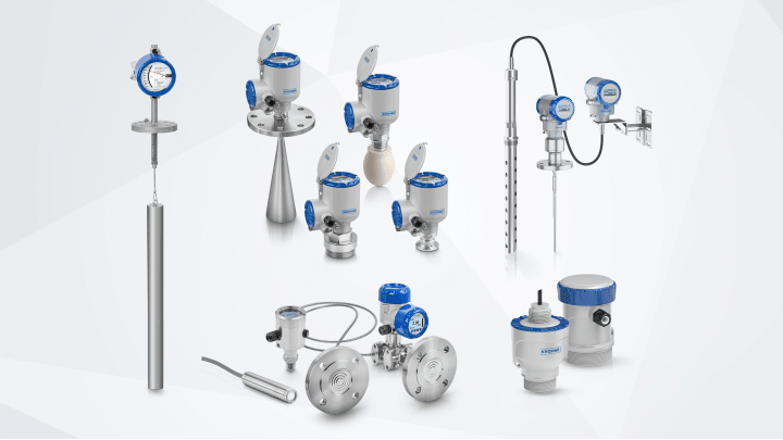 Level transmitters A collection of level transmitters from KROHNE
