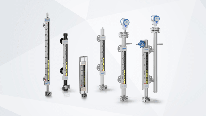 Magnetic level indicators Magnetic level indicators