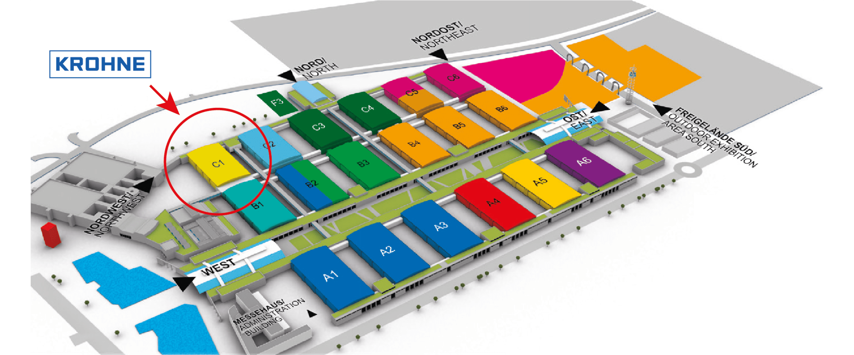 IFAT 2024 hall plan