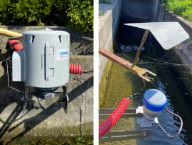 Flow measurement for cold-mix asphalt