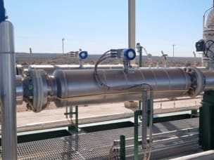 Clamp-on flow measurement