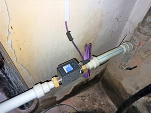 Water consumption measurement