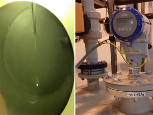 Level measurement HCl