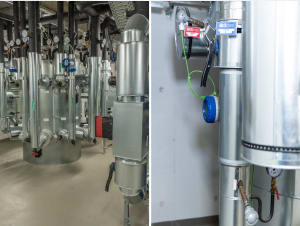 Enhanced energy measurement for a facility heating and cooling system
