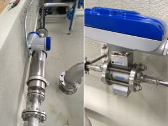 Flow and concentration measurement for automated sludge thickening