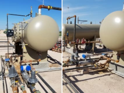Flow measurement wellhead oil water allocation