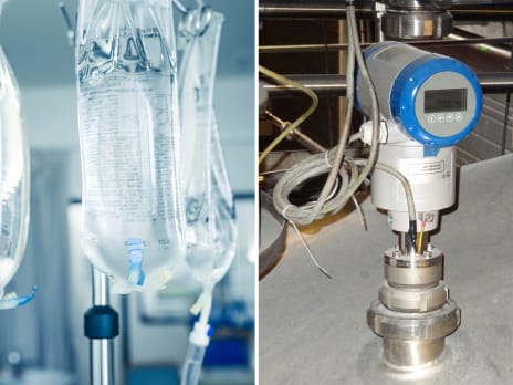 Clamp-on flow measurement