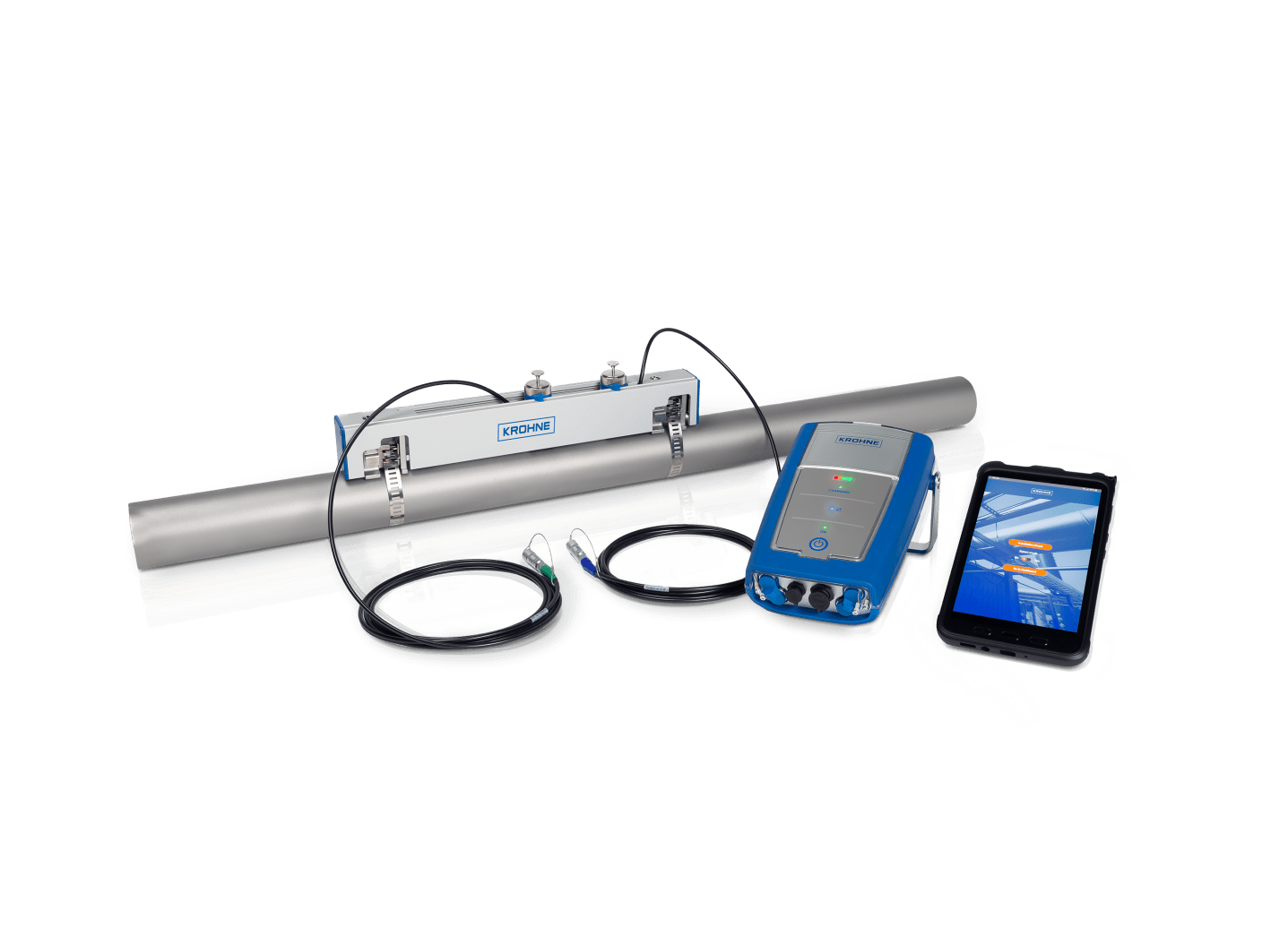 OPTISONIC 6300 P For temporary flow measurement of liquids