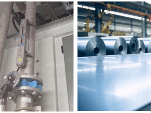 Clamp-on flow measurement