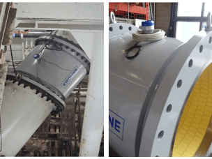 Non-invasive flow measurement