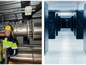 Clamp-on flow measurement