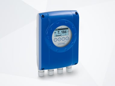 IFC 050 W Elecromagnetic flow converter – Remote version in wall housing with display
