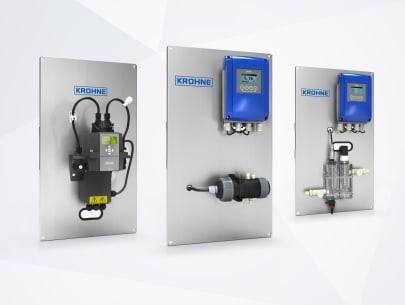 Water analysis panel