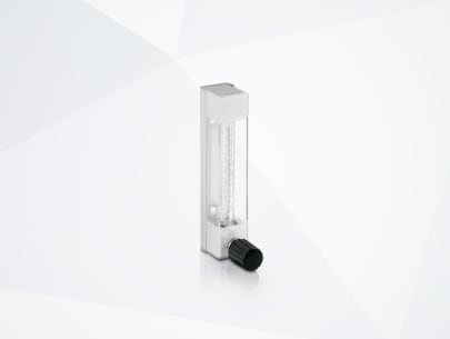 DK800 Variable area flowmeter – 125 mm / 4.92" version with flow regulator