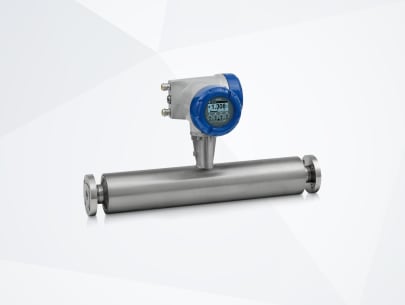 OPTIMASS 7400 C Coriolis mass flowmeter – Compact version with flange