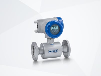 OPTISONIC 3400 District Heating Ultrasonic flowmeter – Compact version with flange
