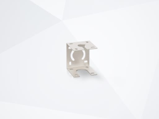Support for radar level transmitters