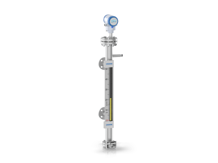 BM26A-8000-BI with OPTIFLEX 7200 BM26A-8000-BI magnetic level indicator with guided radar (TDR) level transmitter