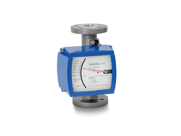 H250 M9 H250 M9 Variable area flowmeter – Standard version with flange