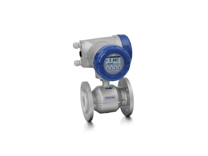 OPTIFLUX 4400 C - Versión compacta del caudalímetro electromagnético KROHNE con recubrimiento de PFA