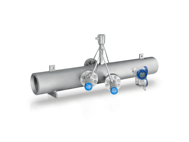OPTISONIC 8300 ultrasonic flowmeter from KROHNE - Version for high-temperature gases and superheated steam