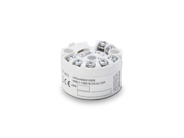 Head-mounted temperature transmitter OPTITEMP TT 60 C – Standard version