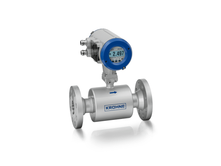 UFM 3030 K Ultrasonic flowmeter – Compact version with flange
