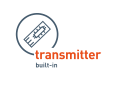 Icono/logotipo para transmisor integrado