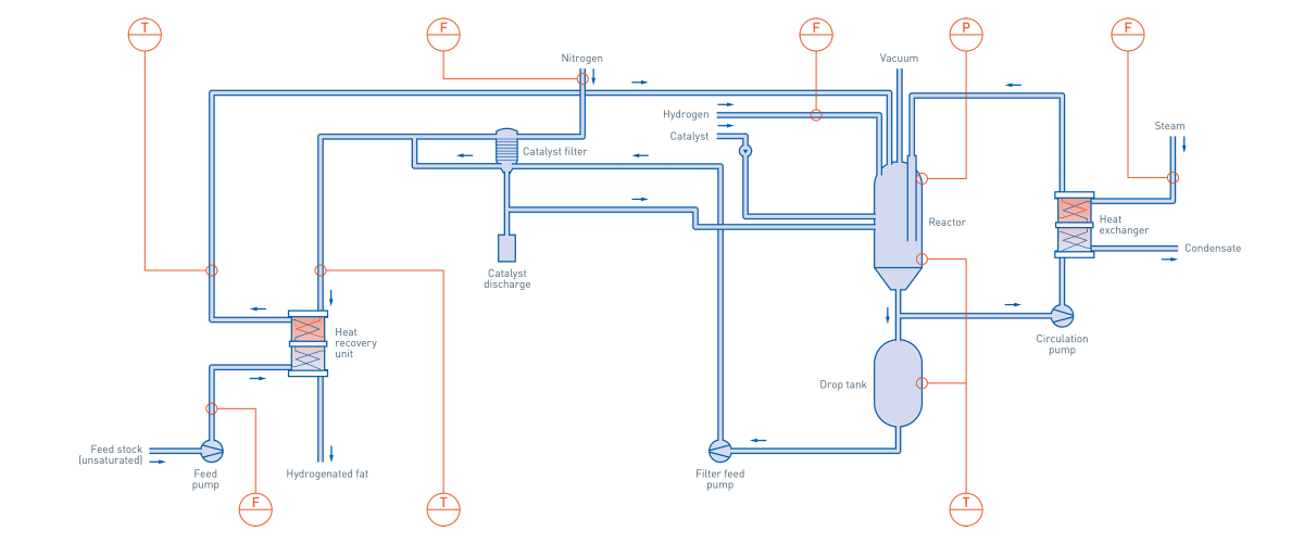 Hydrogenation in palm oil production | KROHNE Switzerland