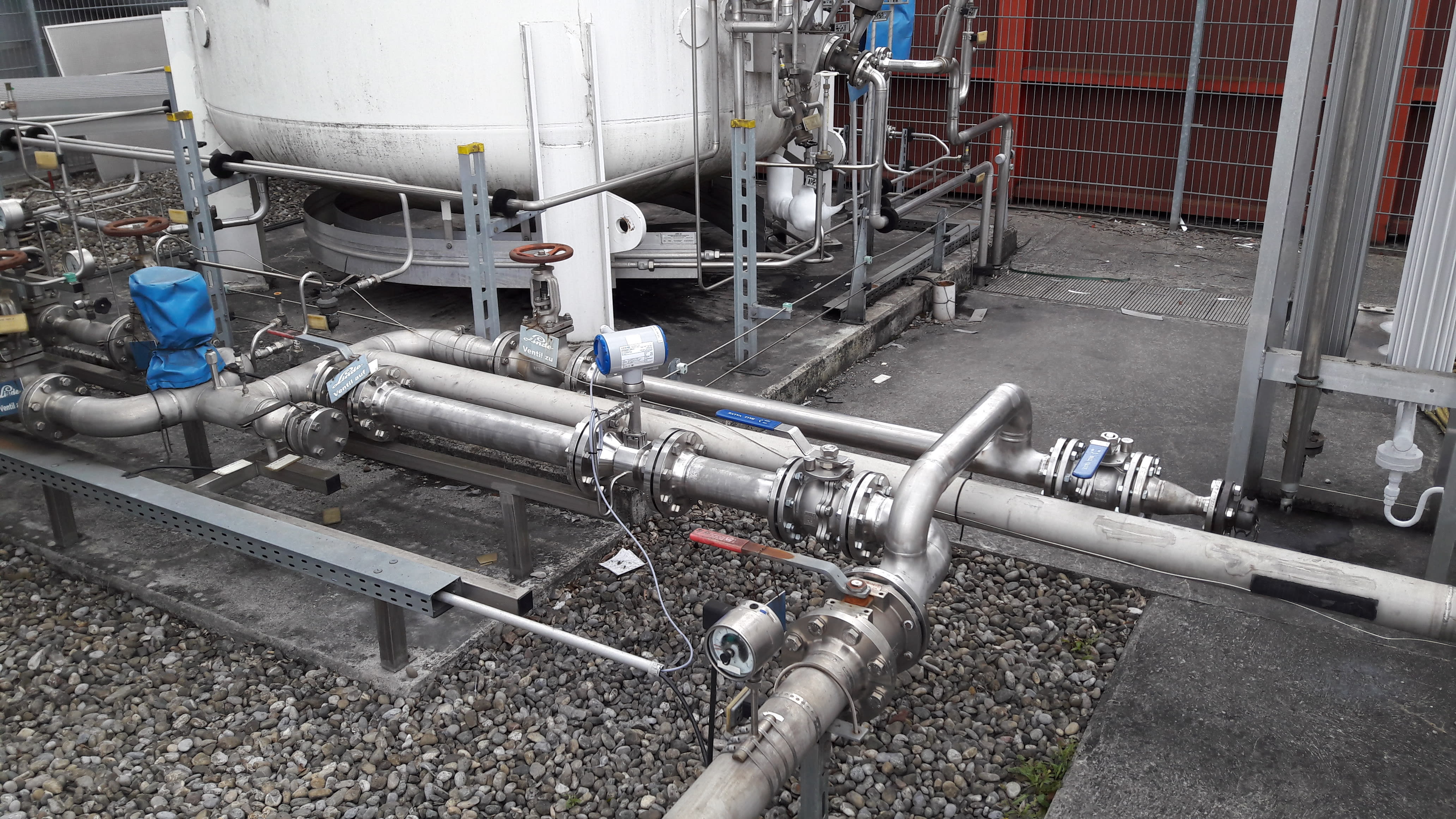 Measuring the flow of nitrogen in an onsite gas system KROHNE Group