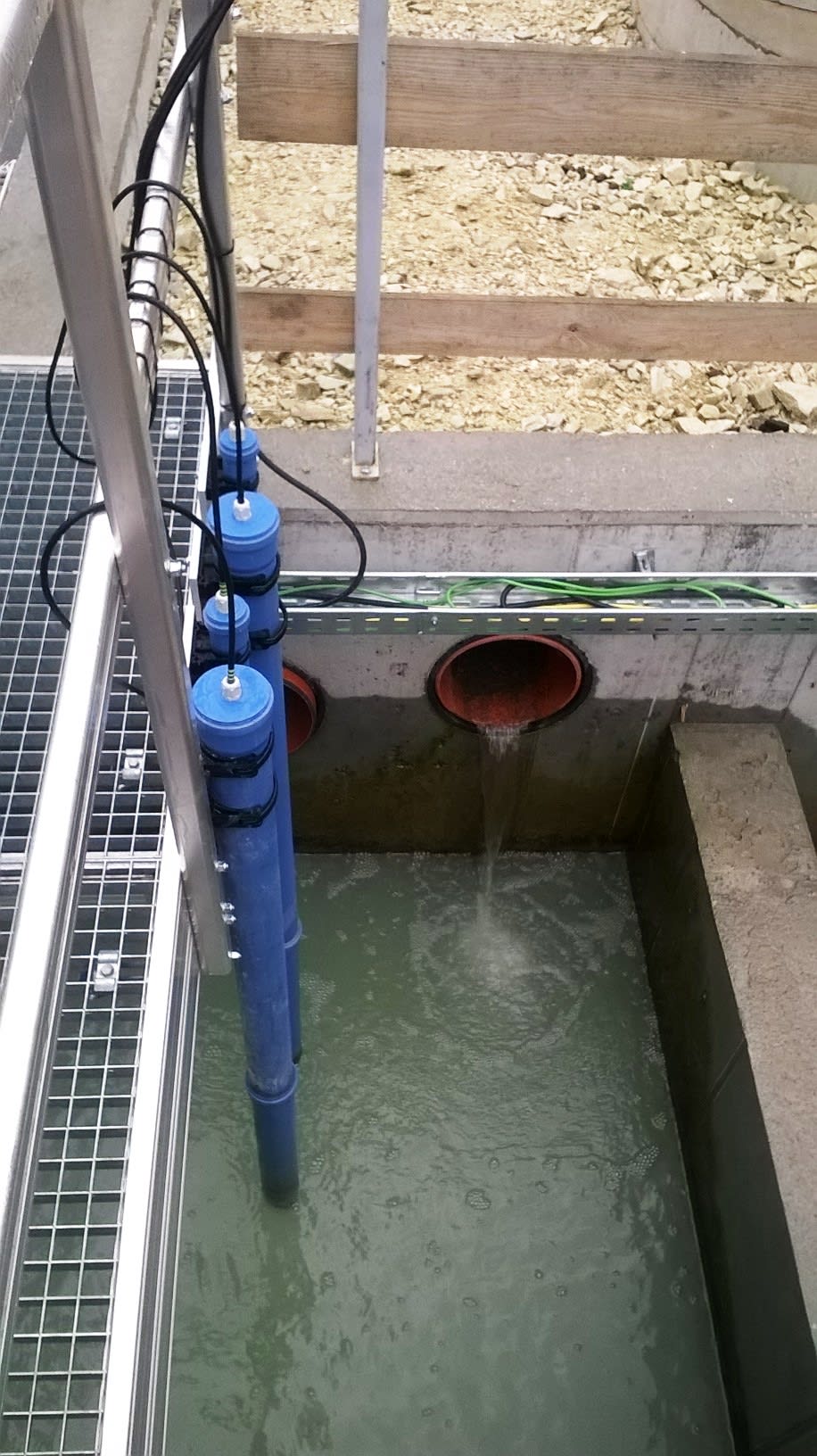 Building site wastewater