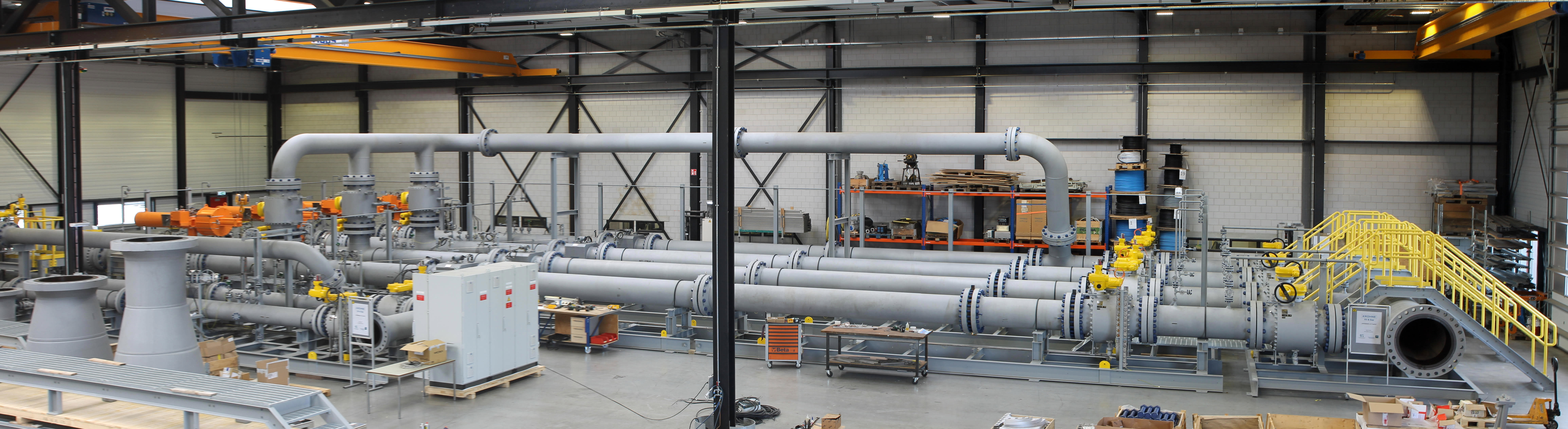 Sistema de medida de transferencia de custodia de gas natural en una fábrica KROHNE