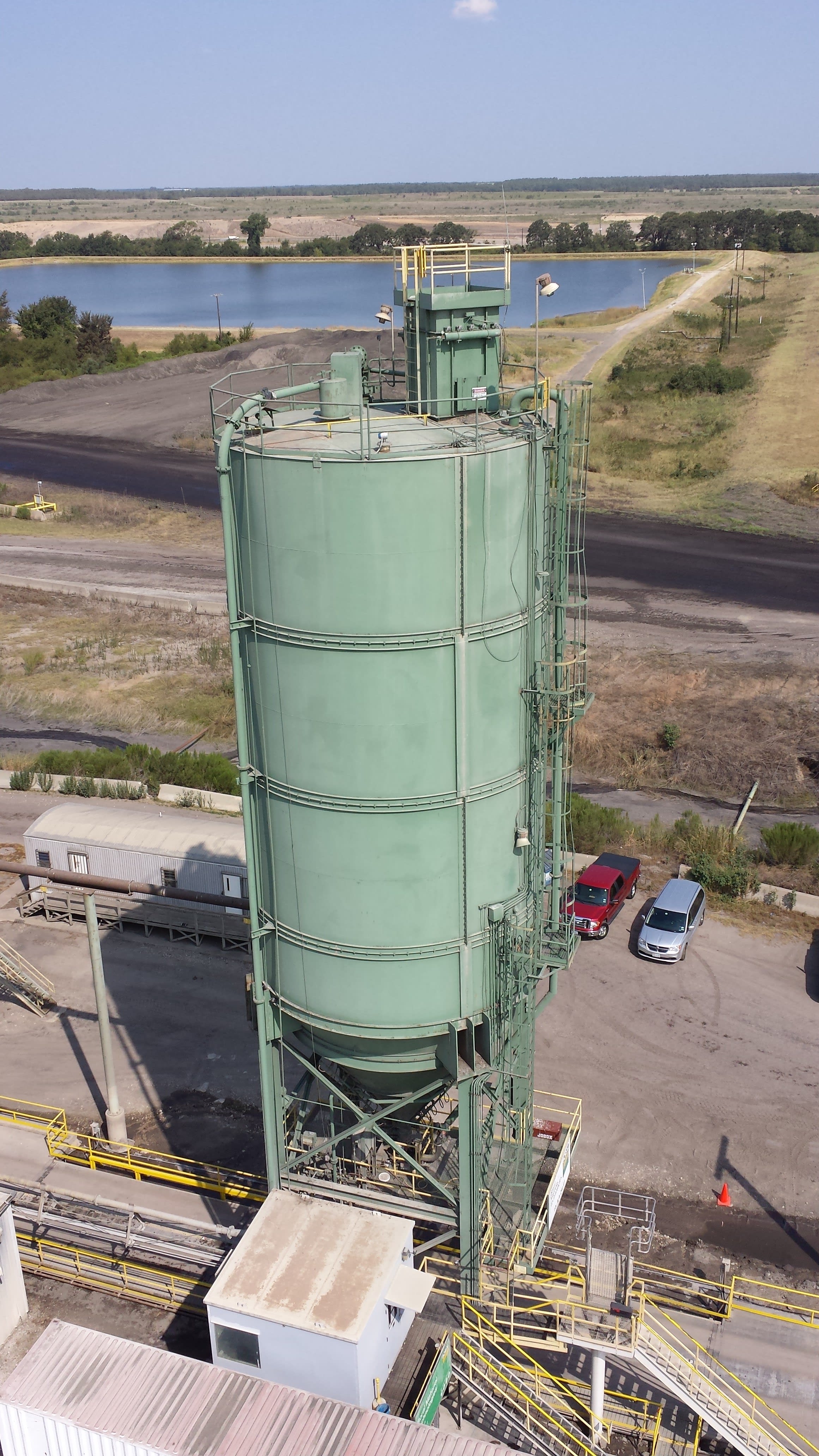 Silo pour cendres volatiles