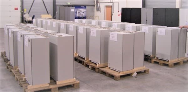 KROHNE control cabinets ready
for shipping