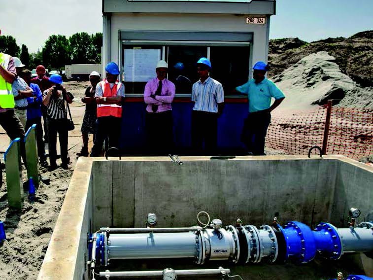 Water meter in Water Distribution Network of Evides