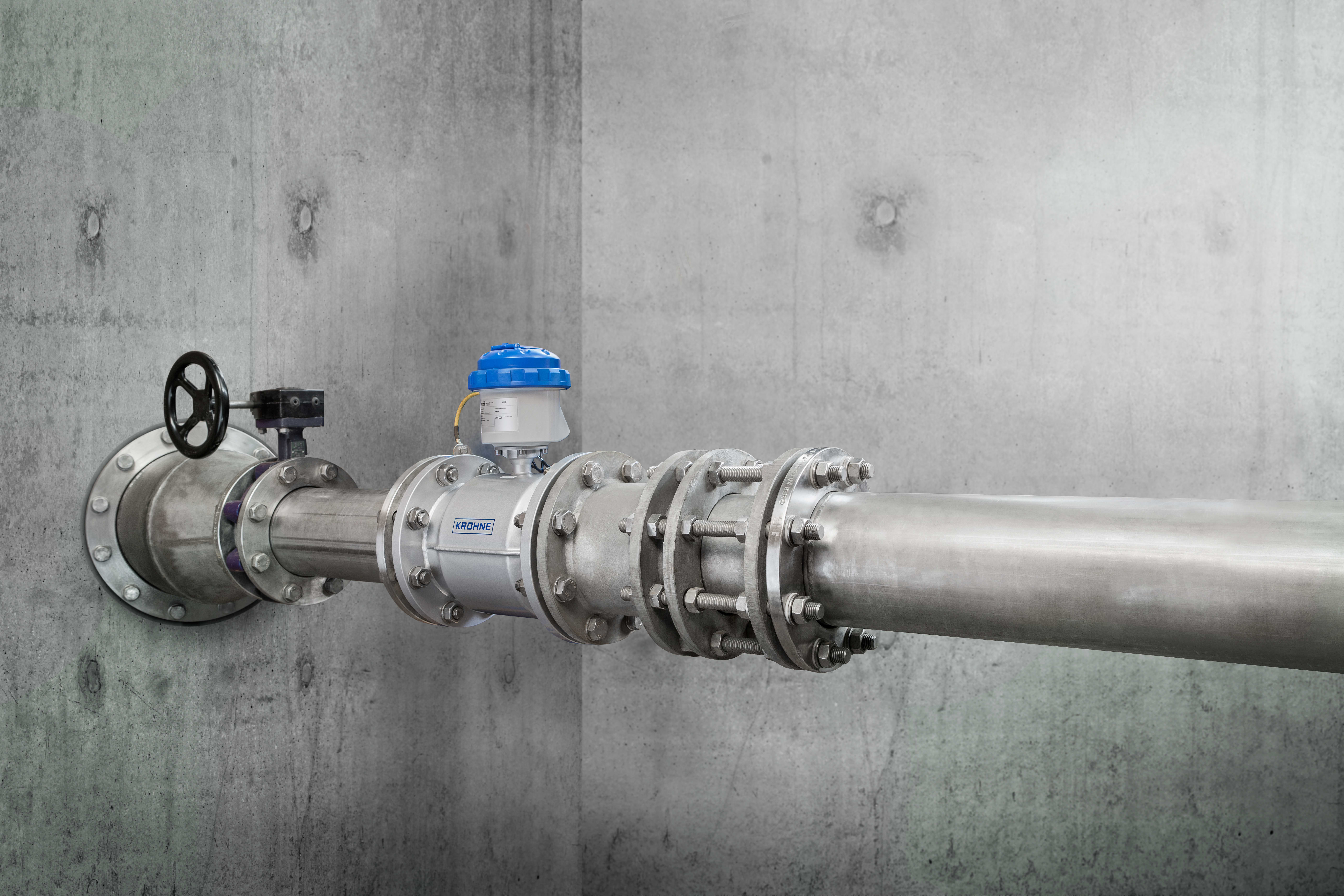 Equipping district metering areas (DMA) with electromagnetic water meters