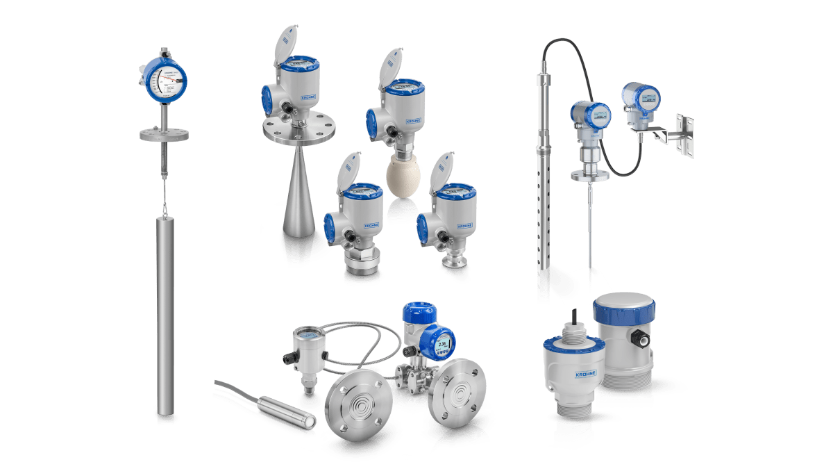 Level transmitters KROHNE Group