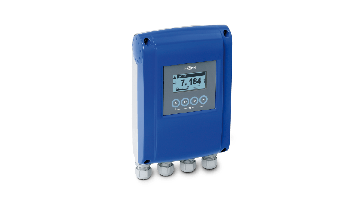 IFC 100 For combination with OPTIFLUX and WATERFLUX flow sensors