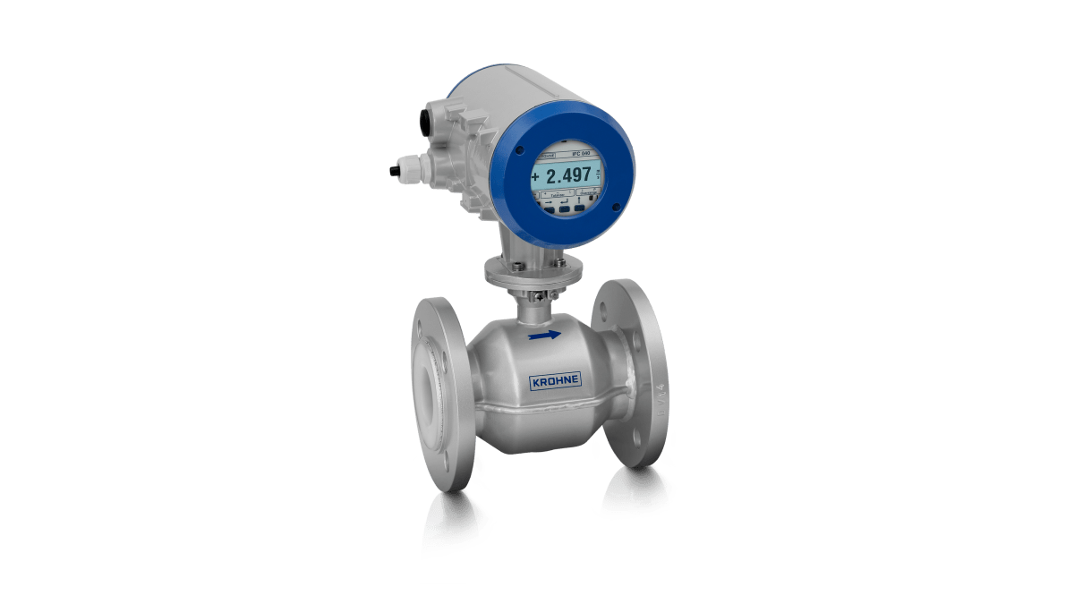 OPTIFLUX 4040 For control loops and process applications with