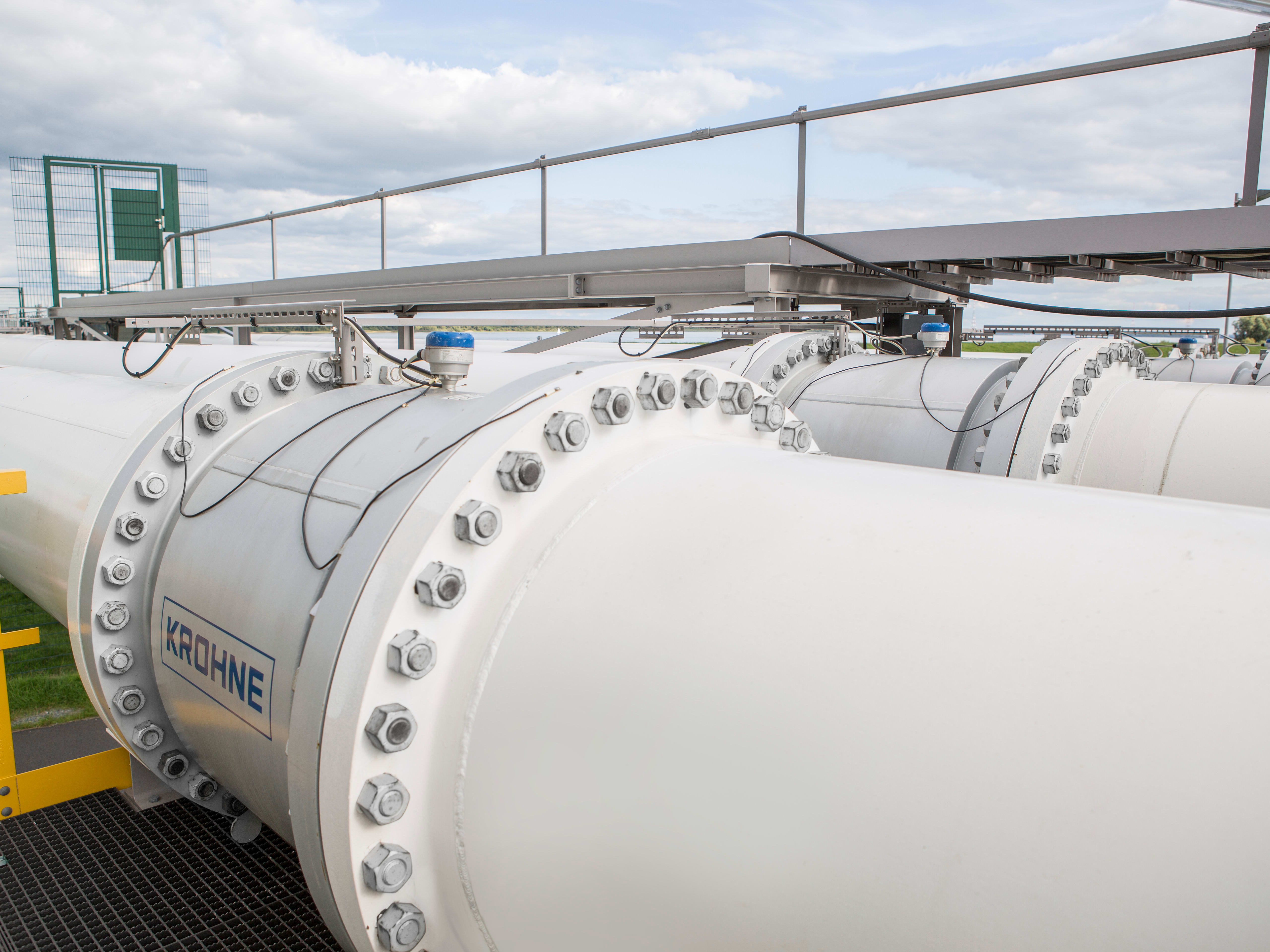 Bulk water measurement with remote data communication Bulk water measurement with OPTIFLUX 2300 F electromagnetic flowmeter