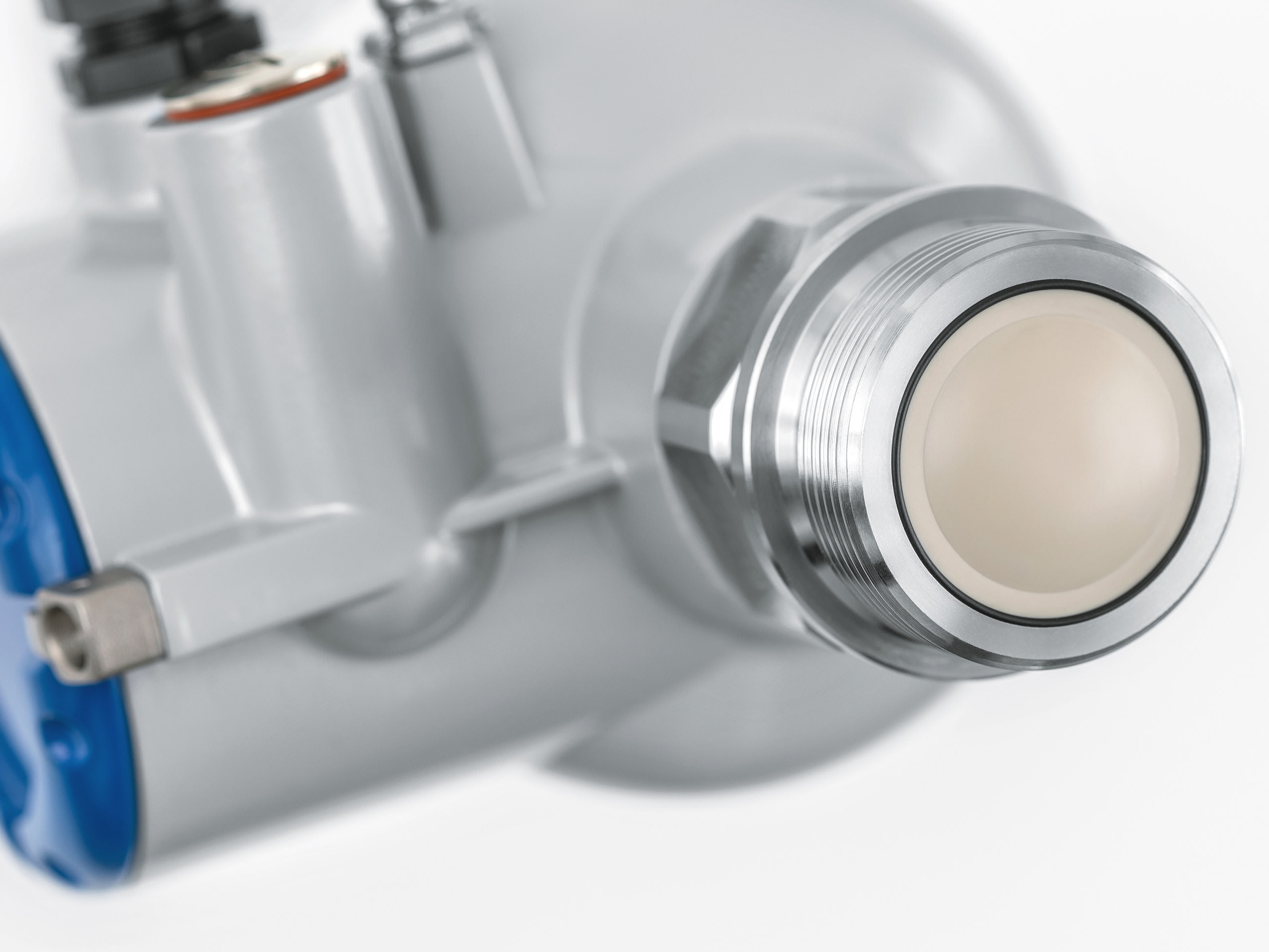 Medida de nivel OPTIWAVE fmcw radar level transmitter peek lens