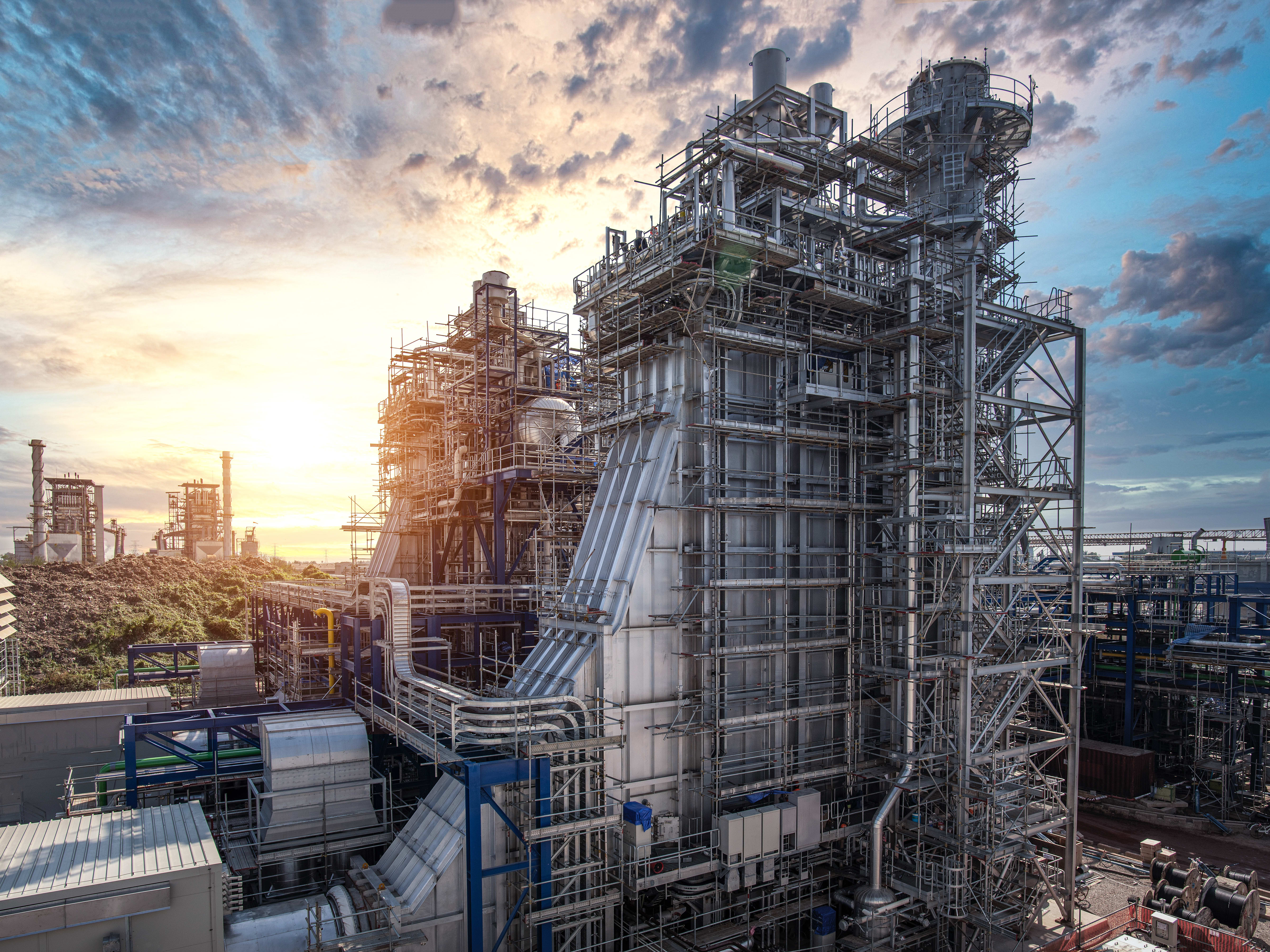 Power generation industry Combined cycle gas turbine plant