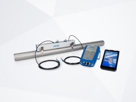 optisonic 6300 p dn50 v mode with tablet کرونه ( KROHNE )