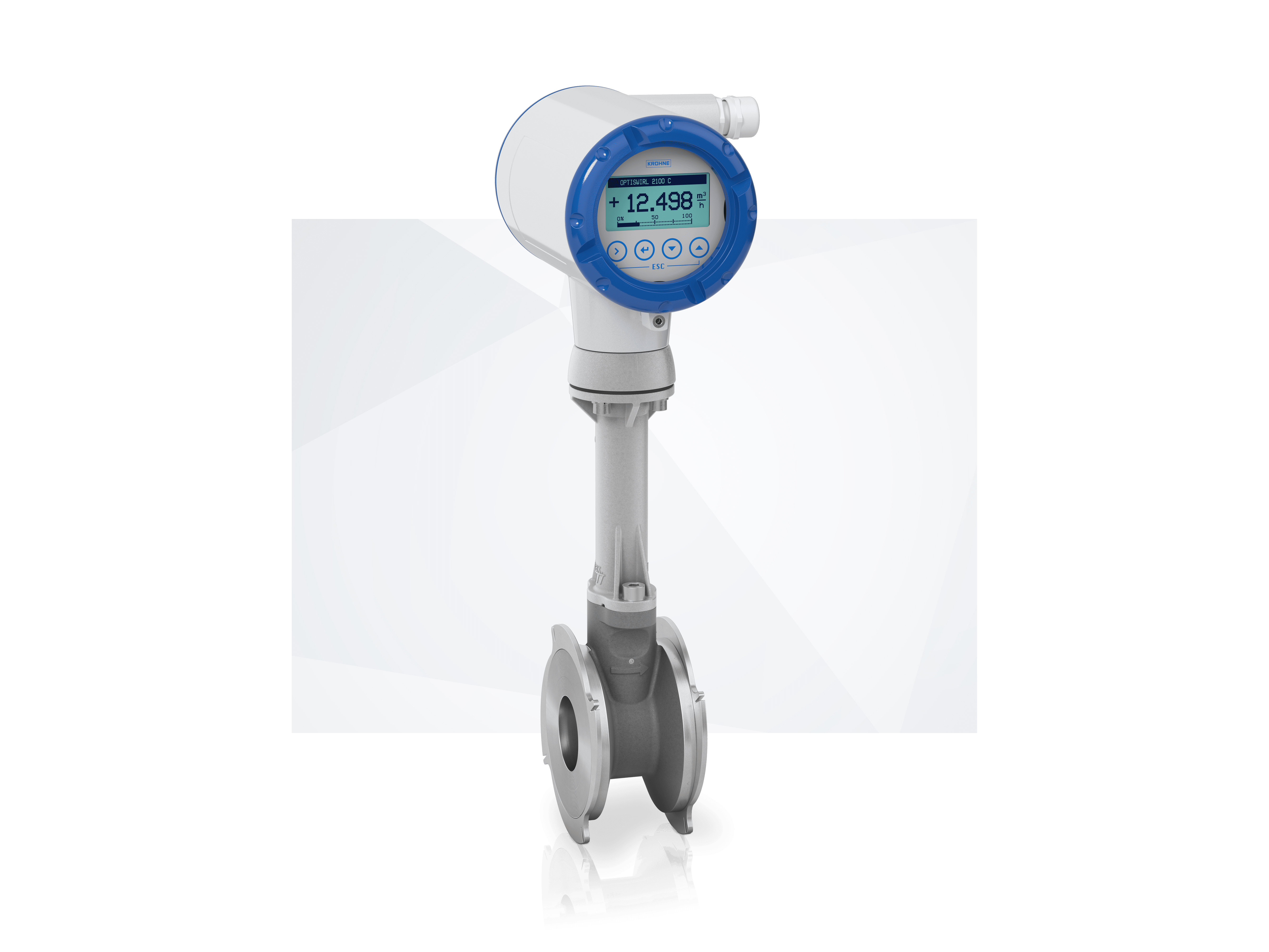 OPTISWIRL 2100 C mezipřírubové provedení OPTISWIRL 2100 mezipřírubové provedení