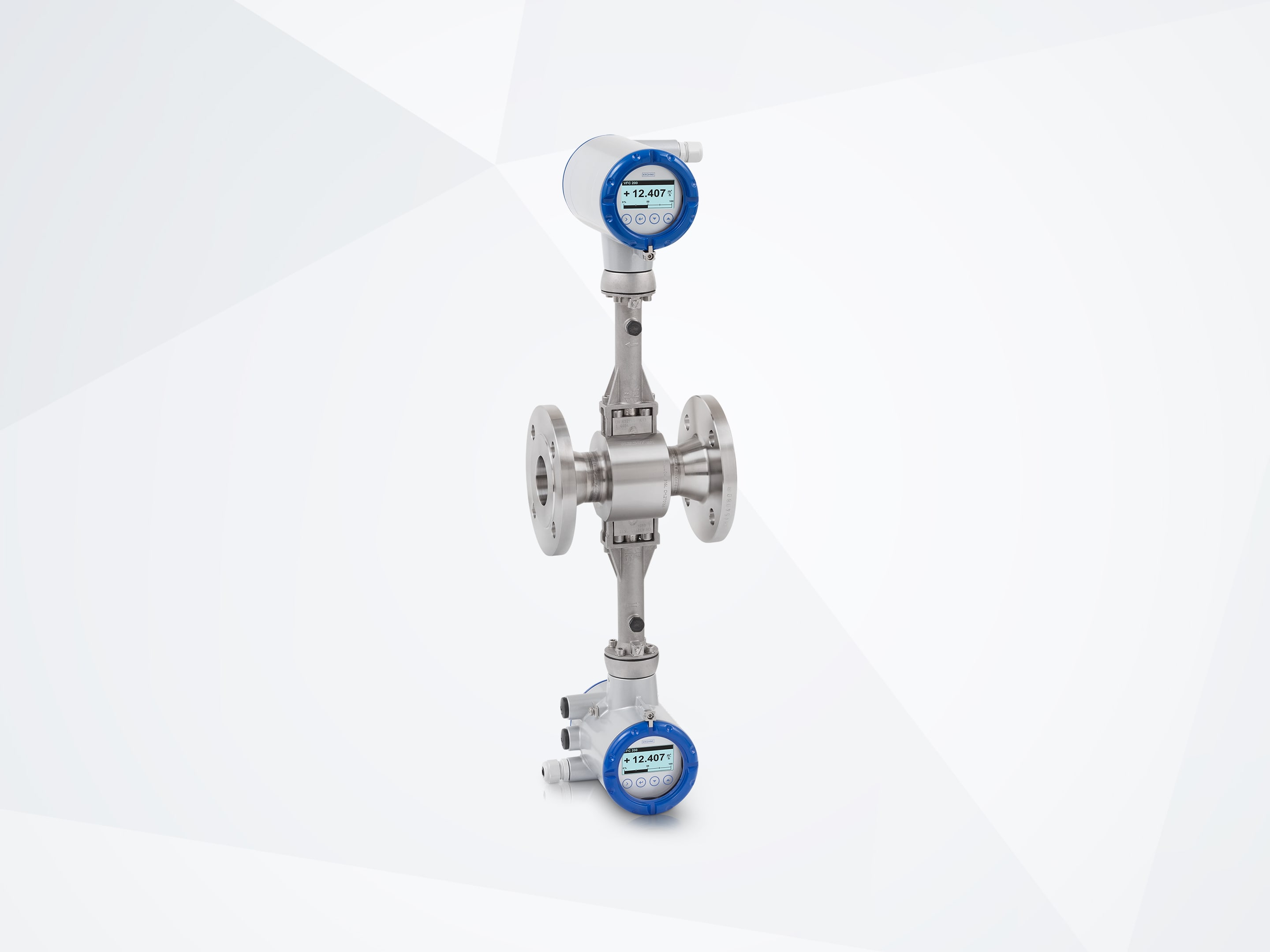 OPTISWIRL 4200 Dual OPTISWIRL 4200 Dual Vortex flowmeter – Version with two sensors and two converters