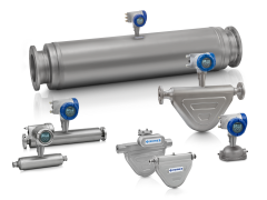 A collection of coriolis mass flowmeters from KROHNE