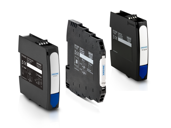 Rail-mounted temperature transmitters A collection of rail-mounted temperature transmitters from KROHNE