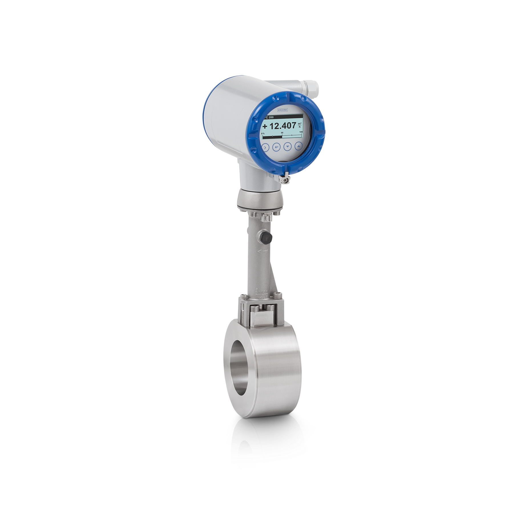 OPTISWIRL 4200 Sandwich version OPTISWIRL 4200 Sandwich Vortex flowmeter – Version with space-saving wafer design